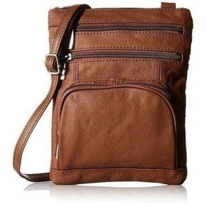 Women's Genuine Leather Crossbody Purse